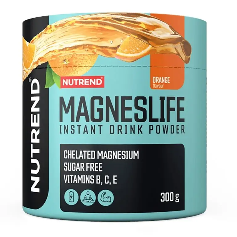 nápoj Nutrend MagnesLife Instant drink powder 300g pomeranč Novinka