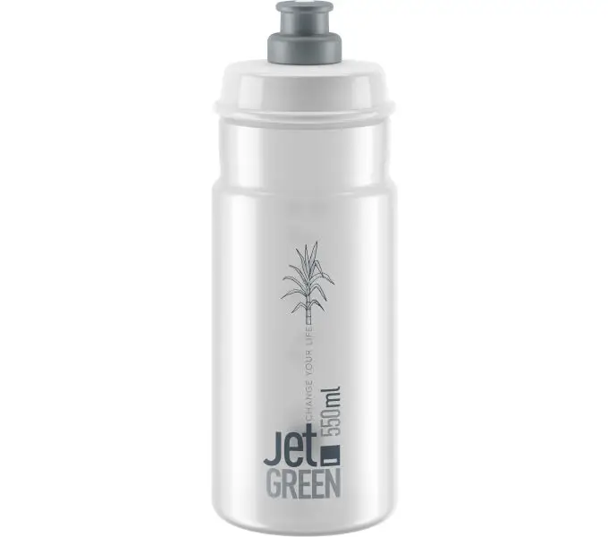 lahev ELITE Jet Green čirá/šedé logo 550 ml Oblíbený