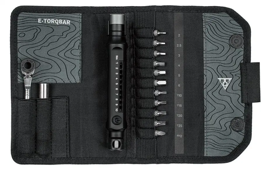 Omezená Nabídka nářadí TOPEAK E-TORQBAR mini EX 1-10 Nm