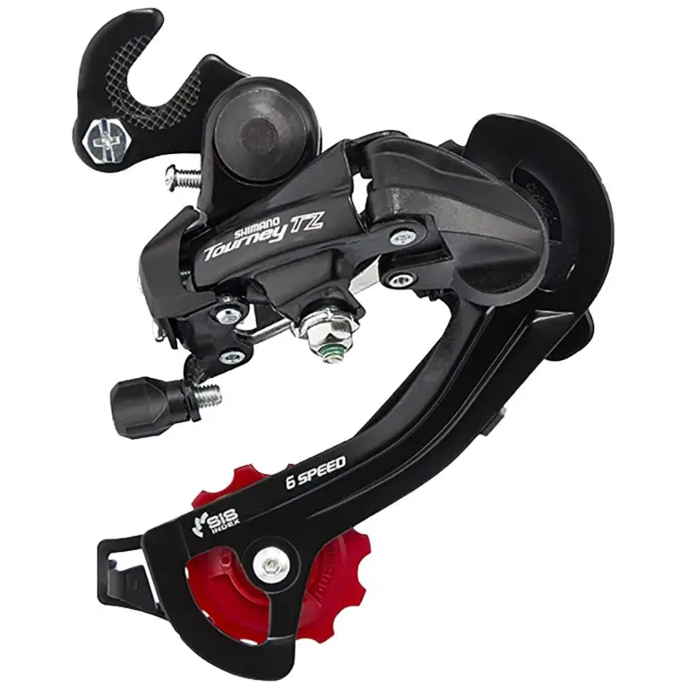 Hit Sezóny měnič Shimano MTB 6k Shimano RD-TZ500 s hákem střední vodítko servisní balení