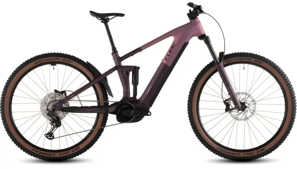 Elektrokolo CUBE STEREO Hybrid ONE44 PRO 800 shiftblush´n´raisin 2026 Tovární Cena