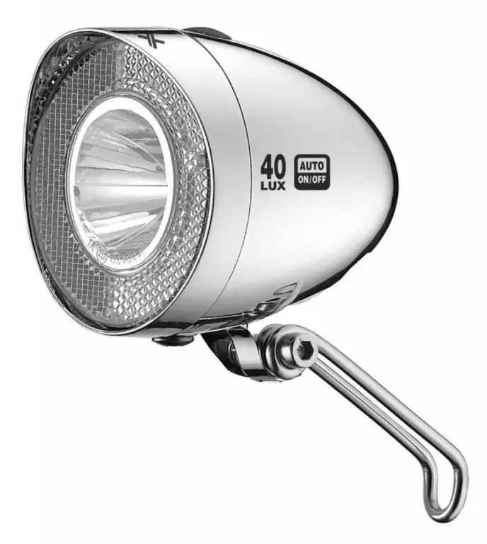 Vrácení Zdarma osvětlení přední XLC Retro CL-D04 LED stříbrné