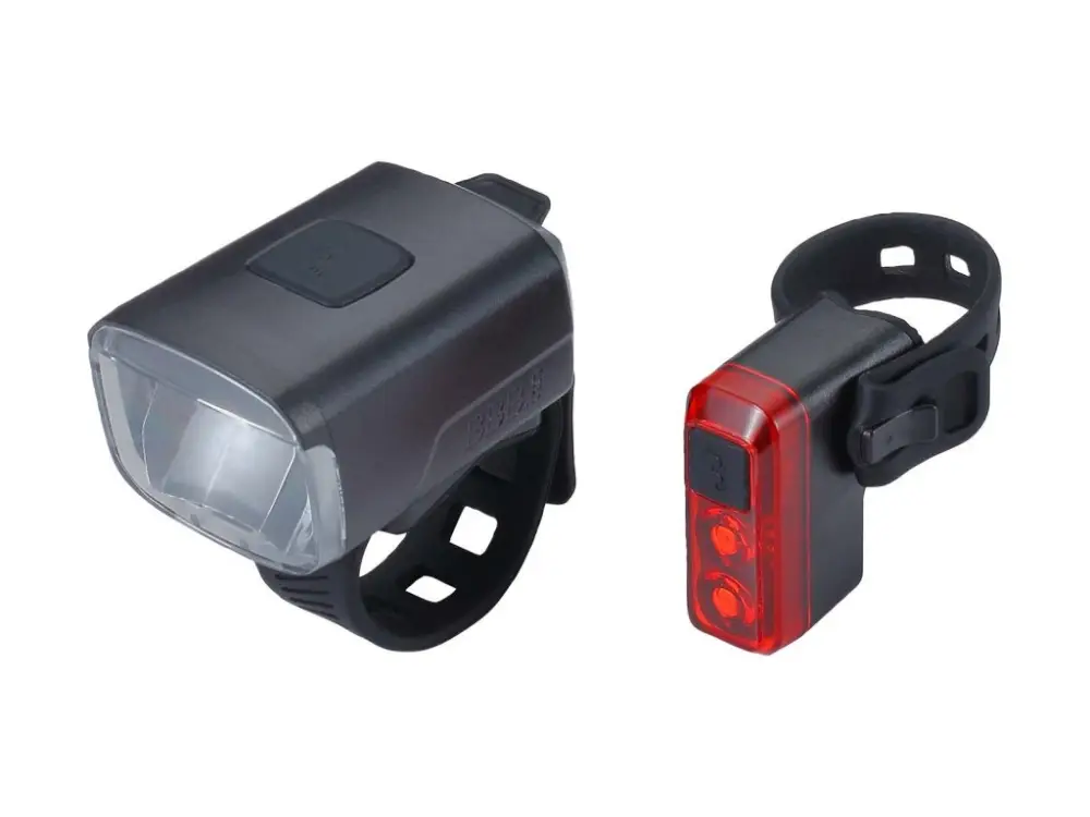 Autentický osvětlení přední + zadní BBB StudCombo BLS-143+BLS-145