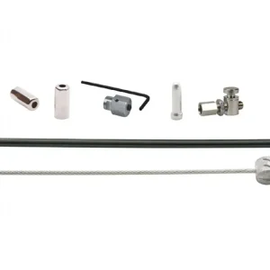 Lanko brzdové XLC BR-X95 1700/2250mm sada pro bubnovou brzdu černá Nejlepší Volba