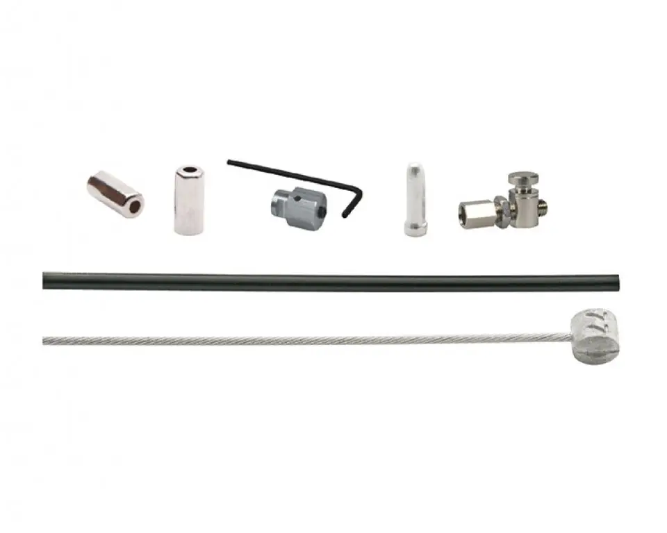 Lanko brzdové XLC BR-X95 1700/2250mm sada pro bubnovou brzdu černá Nejlepší Volba
