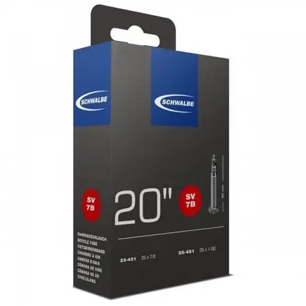 duše SCHWALBE SV7B 20"x7/8-1.00 (23/25-451) SV/40mm Rychlé Dodání