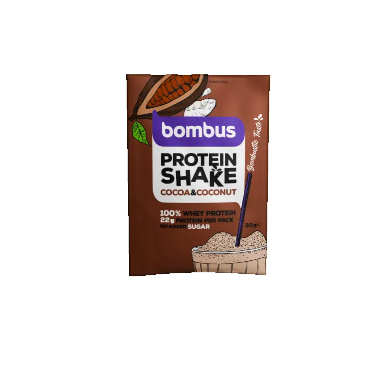 shake Bombus protein 30g kakao a kokos Dokud Zásoby Vydrží
