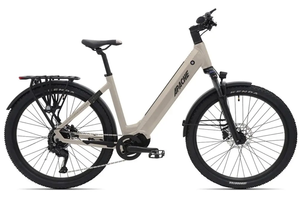 Víkendová Akce Apache Elektrokolo APACHE Rio Grande 3 cappuccino MX 720 Wh S