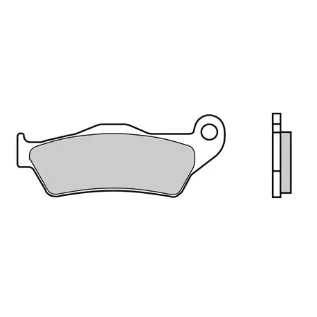 Cenová Bomba Přední brzdové destičky Brembo KTM 640 LC4 2005 - 2006 směs LA