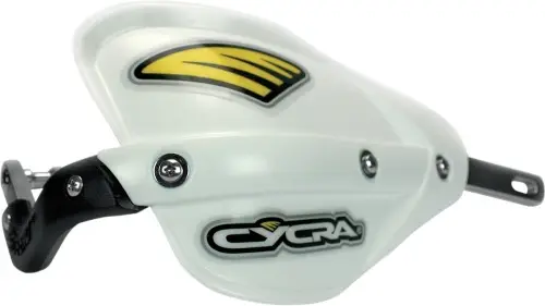 Cenová Bomba CYCRA chrániče páček (handbary-hliníková výstuha) bez upevnění k řídítkům PROBEND ALLOY BAR PACK barva bílá (potřebné upevnění 1CYC-1156-12)