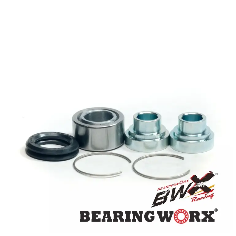BEARING WORX sada ložisek centrálního (zadního) tlumiče horní YAMAHA YZ 125/250 98-24, YZF 250/426/450 01-24, WR 250/426/450F 01-24 (SPHERICAL W/PTFE) Časově Omezené