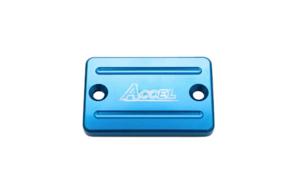 ACCEL kryt brzdové pumpy přední HONDA/SUZUKI STREET barva modrá Poslední Šance