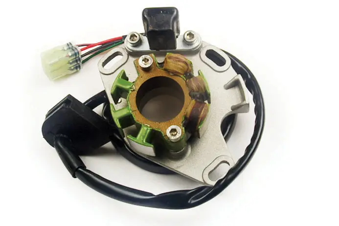 Finální Výprodej ELECTREX vinutí alternátoru (stator) SUZUKI RM 250 01-08 kompletní (s kabely a impulzátorem)