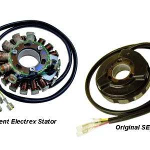 Cenově Výhodný ELECTREX vinutí alternátoru (stator) se světly KTM 400/600/620 83-99(LC4), HUSABERG do 99, HUSQVARNA TE410/510