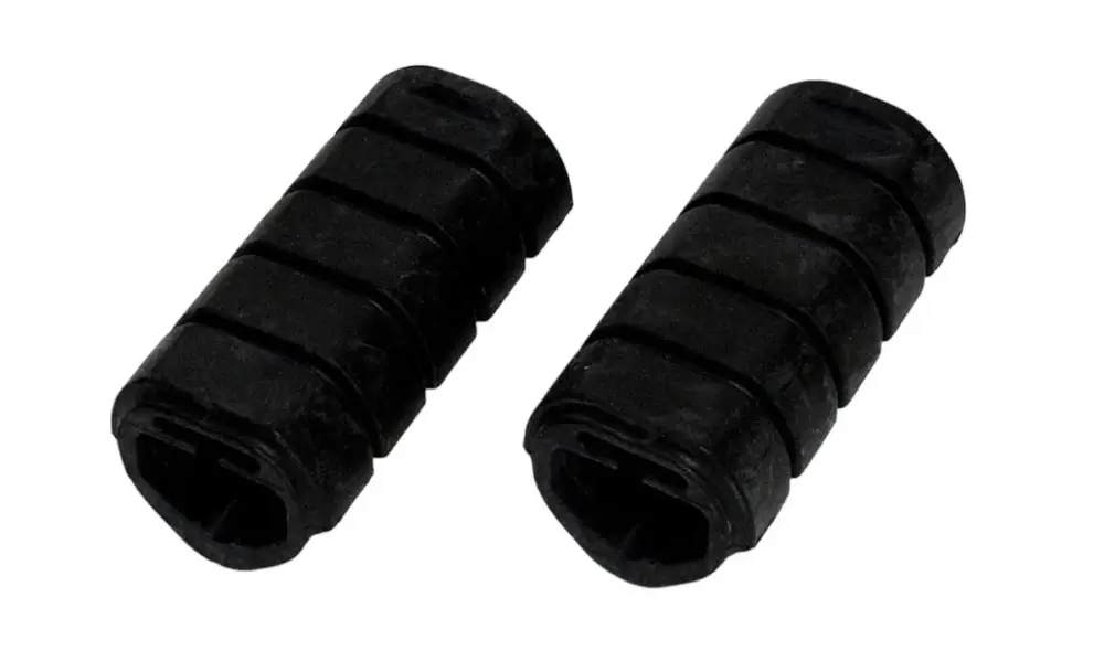 Rychlé Dodání TOURMAX gumy stupaček řidiče HONDA VT 750C 04-07, VTX 1800C 06-07 (komplet 2 kusy) vyrobeno v Japonsku