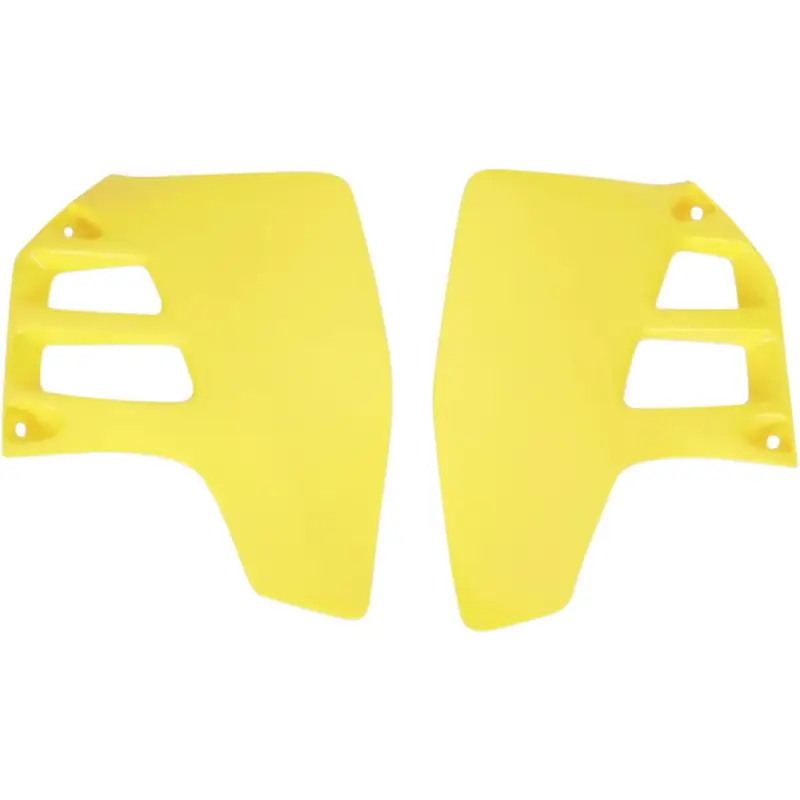 UFO kryty chladiče SUZUKI RM 125 92, RM 250 89-92 barva žlutá - Novinka