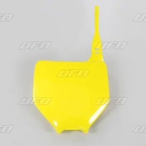 Značkový UFO tabulka na startovací číslo SUZUKI RMZ 250 04-06 barva žlutá - nahrazený KA03740102