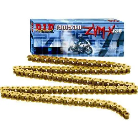 Bezpečná Platba DID hnací řetěz 50(530)ZVMXGG-106 (106 článků) X-RING zlatá / zlatá (50ZVMXGG106) (50ZVMXGB-106) rozpojený + nýtovací spojka (50ZVMXGG-106) - VÝPRODEJ