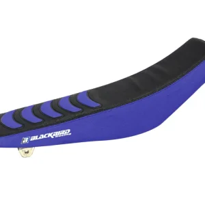 Autentický BLACKBIRD potah sedla YAMAHA YZ 85 02-21 DOUBLE GRIP barva černá modrá