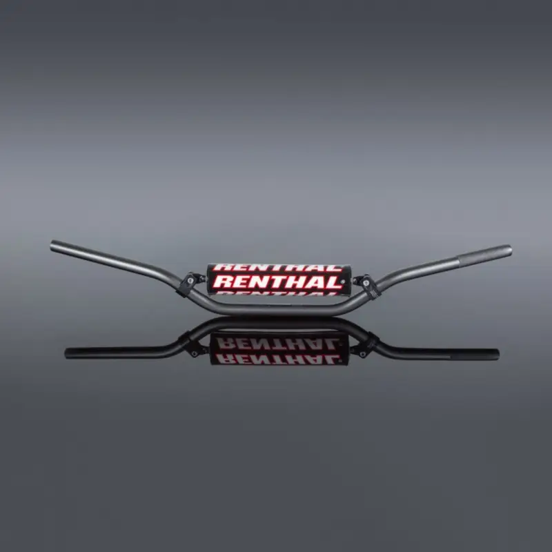 RENTHAL řidítka 7/8 (22mm) MX HANDLEBAR GREY RC PADDED barva šedá s chráničem Speciální Cena