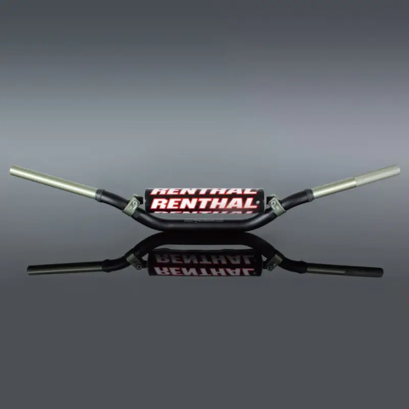 Vrácení Zdarma RENTHAL řidítka 1,1/8 (28,6mm) MX TWINWALL 999 HANDLEBAR BLACK MCGRATH / SHORT PADDED barva černá s chráničem