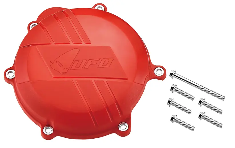 Bezpečná Platba UFO kryt spojky HONDA CRF 250 10-17 barva červená