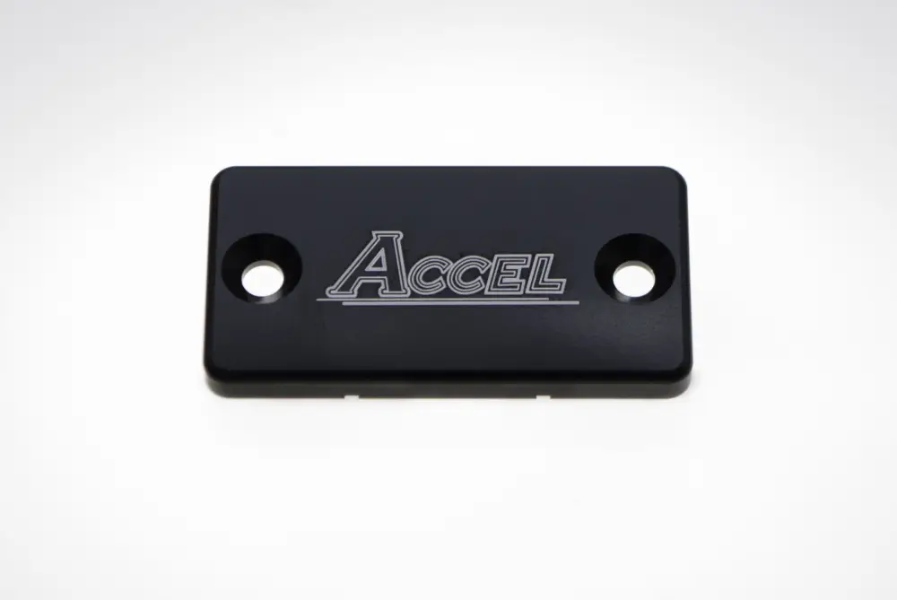 Výprodej ACCEL kryt brzdové pumpy přední YAMAHA/SUZUKI/KAWASAKI barva černá