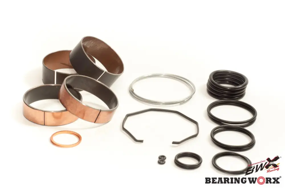 Akce BEARING WORX sada pouzder přední vidlice KAWASAKI YAMAHA YZ125/250/YZF250 05-24, YZF450 05-24 (38-6068)=FBK50005=FBK90003