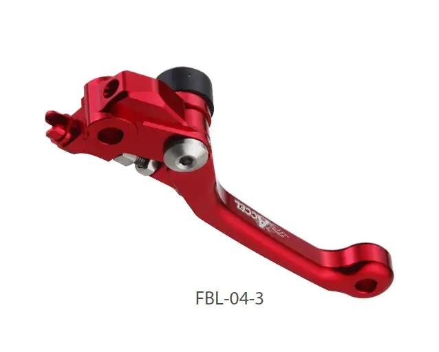 Zlevněný ACCEL výklopná brzdová páka HONDA CRF 250/450 07-24 barva červená
