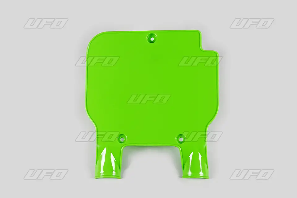 Výprodej UFO tabulka na startovací číslo KAWASAKI KX 125/250/500 89-95 barva zelená