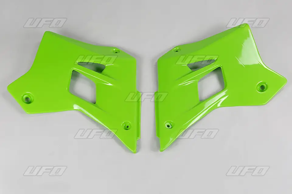 Nejlepší Volba UFO kryty chladiče KAWASAKI KDX 200 95-18 barva zelená
