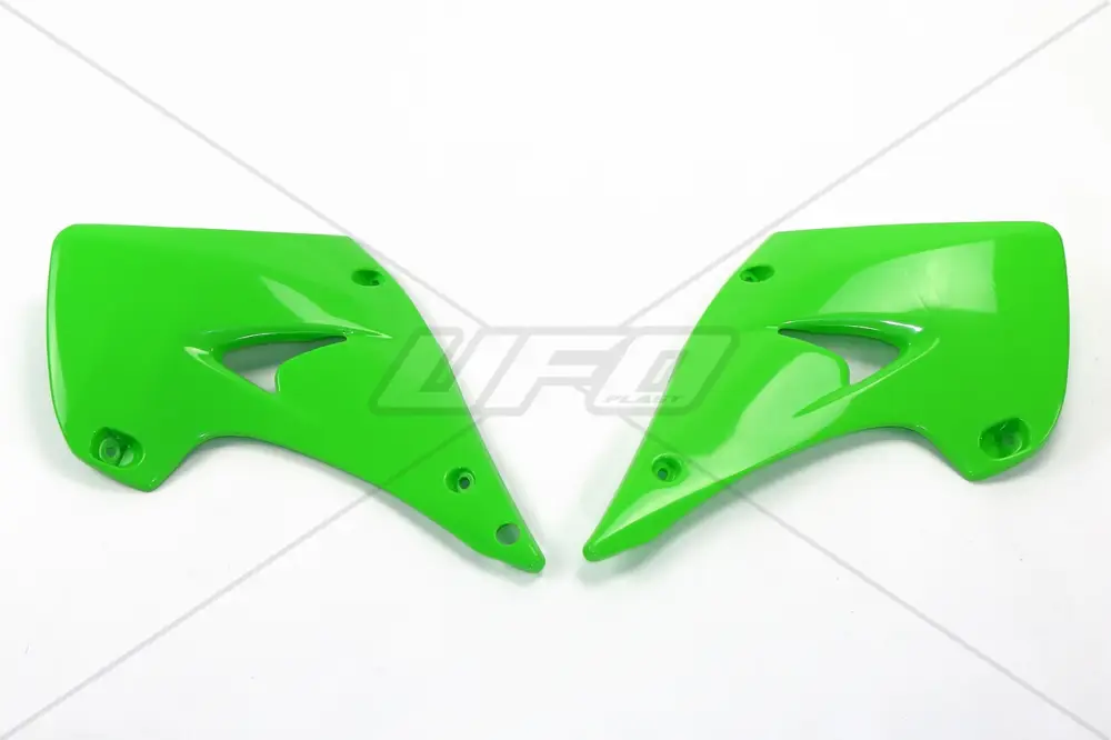 UFO kryty chladiče KAWASAKI KX 125/250 03-17 barva zelená Ihned K Objednání