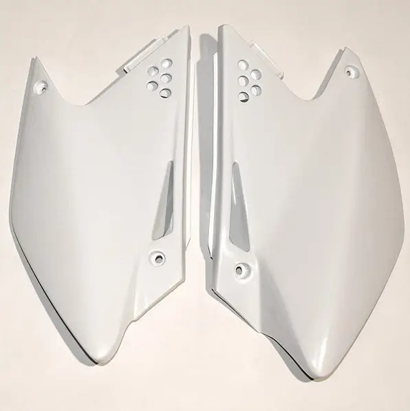 Speciální Cena UFO boční tabulky zadní KAWASAKI KXF 250 06-08 barva bílá KX