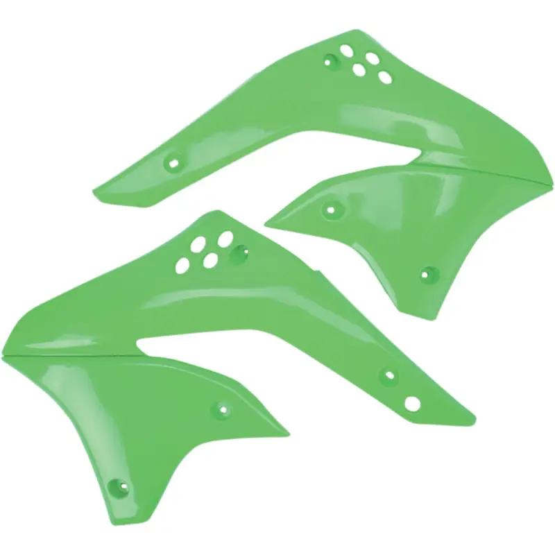 UFO kryty chladiče KAWASAKI KXF 450 06- 08 barva zelená Hit Sezóny