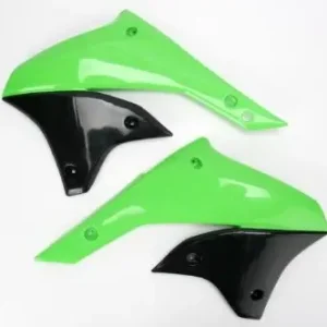 Jen Po Omezenou Doba UFO kryty chladiče KAWASAKI KLX 450R 07-25 barva zelená