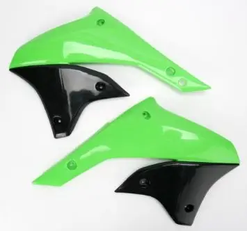 Jen Po Omezenou Doba UFO kryty chladiče KAWASAKI KLX 450R 07-25 barva zelená