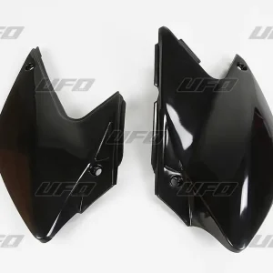 Must-Have UFO boční tabulky zadní KAWASAKI KLX 450R 07-25 barva černá