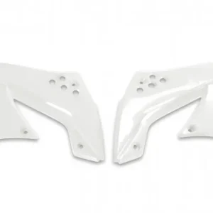 Zlevněný UFO kryty chladiče KAWASAKI KXF 450 09 barva bílá KX