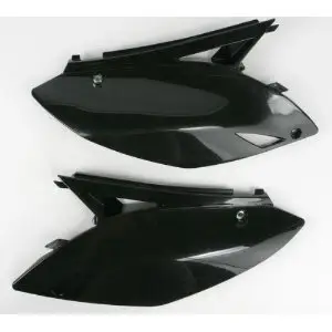 Finální Výprodej UFO boční tabulky zadní KAWASAKI KXF 250 09-12, KXF 450 09-11 barva černá