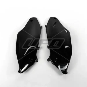 UFO boční tabulky zadní KAWASAKI KXF 250 13-16, KXF 450 12-15 barva černá Originální