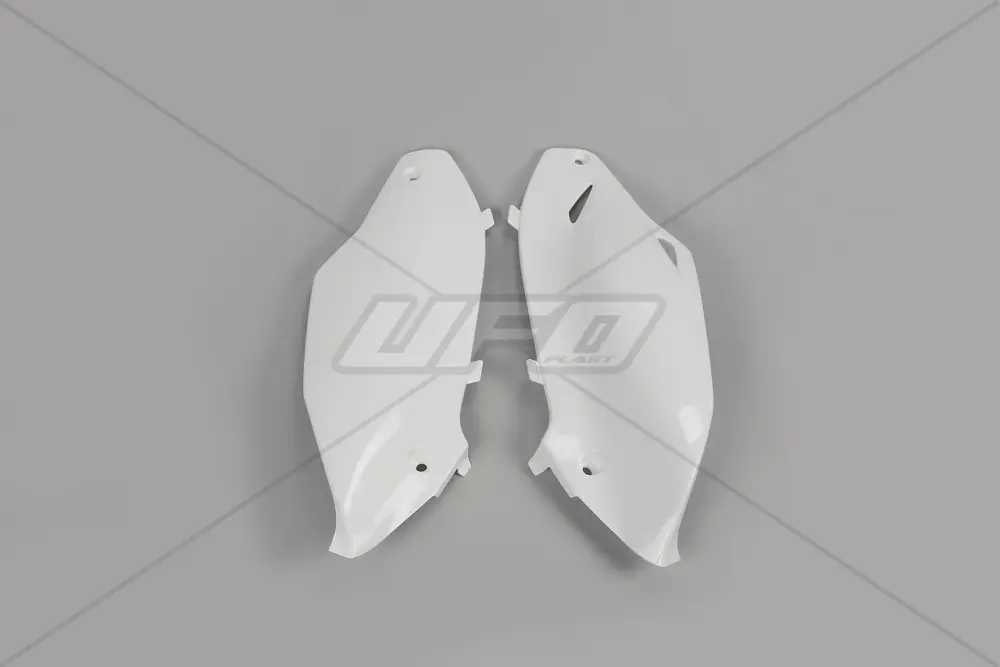 UFO boční tabulky zadní KAWASAKI KXF 250 13-16, KXF 450 12-15 barva bílá Levný