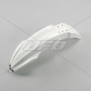 UFO blatník přední KAWASAKI KX 85 14-26, KX 112 22-26, barva bílá Sleva