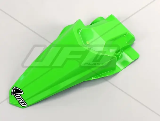 UFO blatník zadní KAWASAKI KX 85 14-26, KX 100 14-21, KX 112 22-26, barva zelená Cenově Výhodný