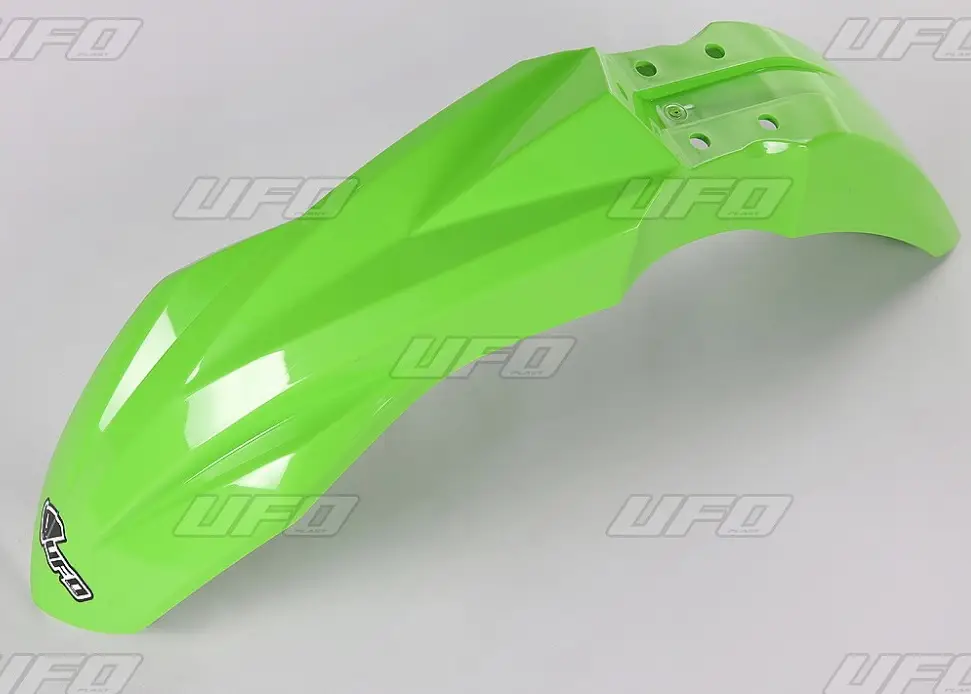 UFO blatník přední KAWASAKI KXF 250 17, KXF 450 16-17 barva zelená Cenová Bomba
