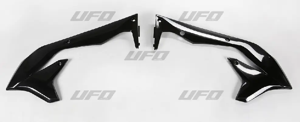 Koupit Online UFO kryty chladiče KAWASAKI KXF 450 16-18 barva černá