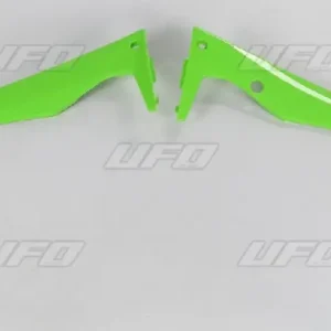 Rychlé Dodání UFO kryty chladiče KAWASAKI KXF 450 16-18 barva zelená