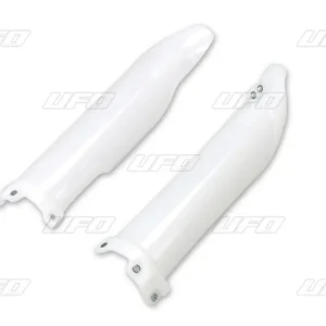 Vysoce Kvalitní UFO kryty předních vidlic KAWASAKI KXF 450 16-17, barva NEUTRAL - VÝPRODEJ