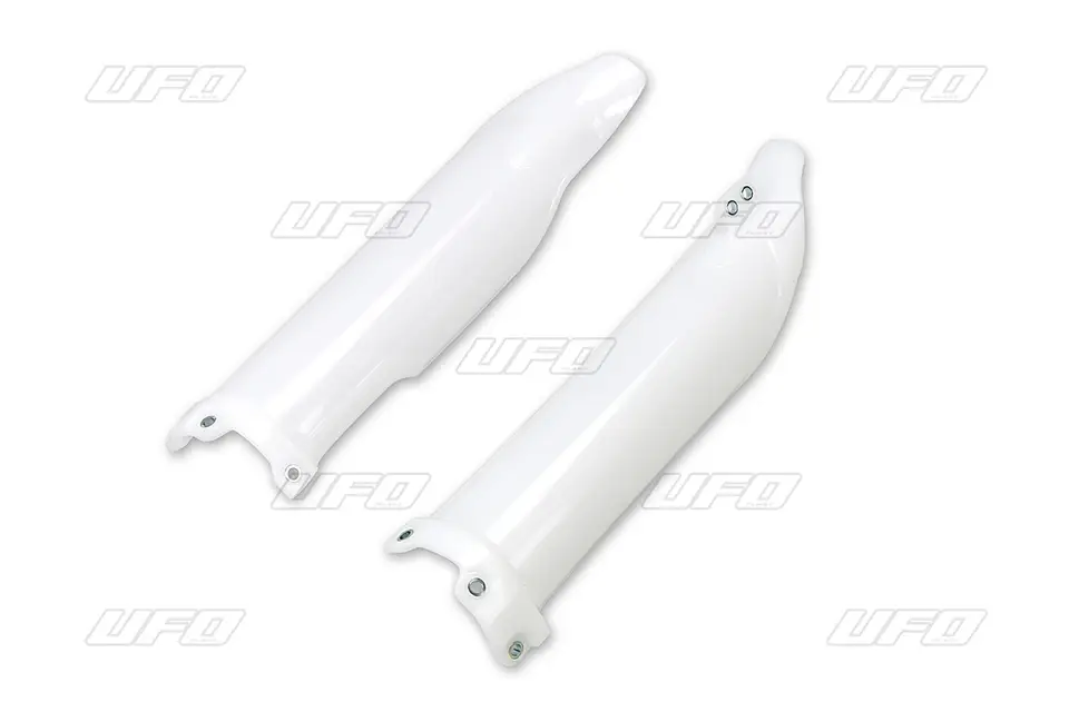 Vysoce Kvalitní UFO kryty předních vidlic KAWASAKI KXF 450 16-17, barva NEUTRAL - VÝPRODEJ
