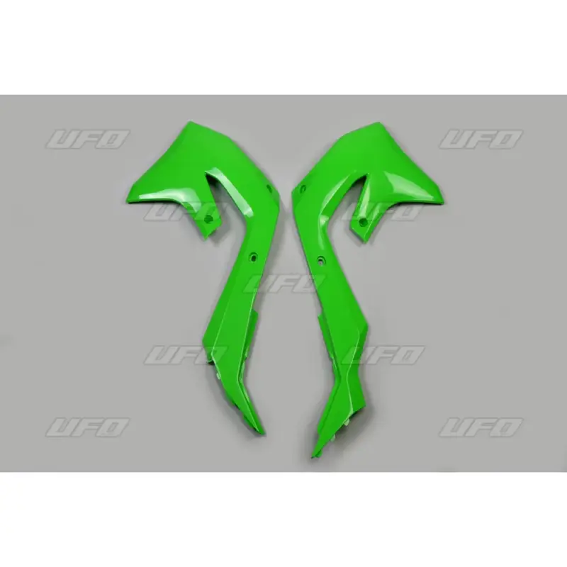 UFO kryty chladiče KAWASAKI KXF 250 21-24, KXF 450 19-23 barva zelená Speciální Cena