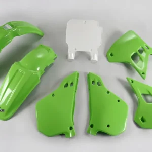 UFO kompletní sada plastů KAWASAKI KX 250 90-91, barva OEM (zelená/bílá) (KA188E999) Akční Nabídka